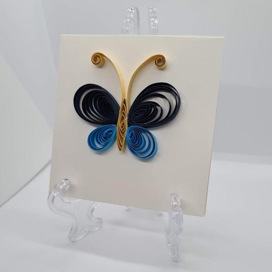 Quilled Butterfly Card