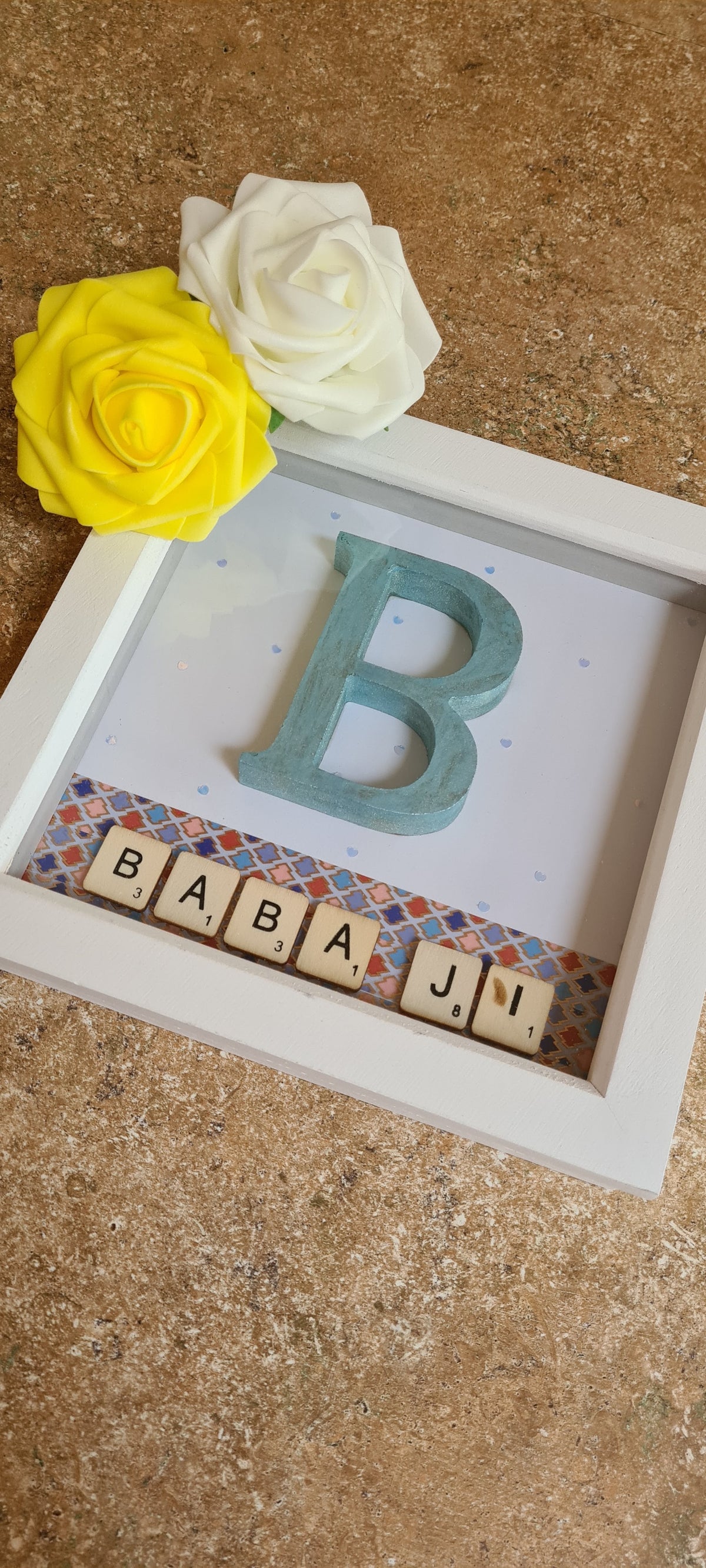 Letter Writing Box Frame Personalised Letter Shadow Box Frame – Mindful Bubble Crafts