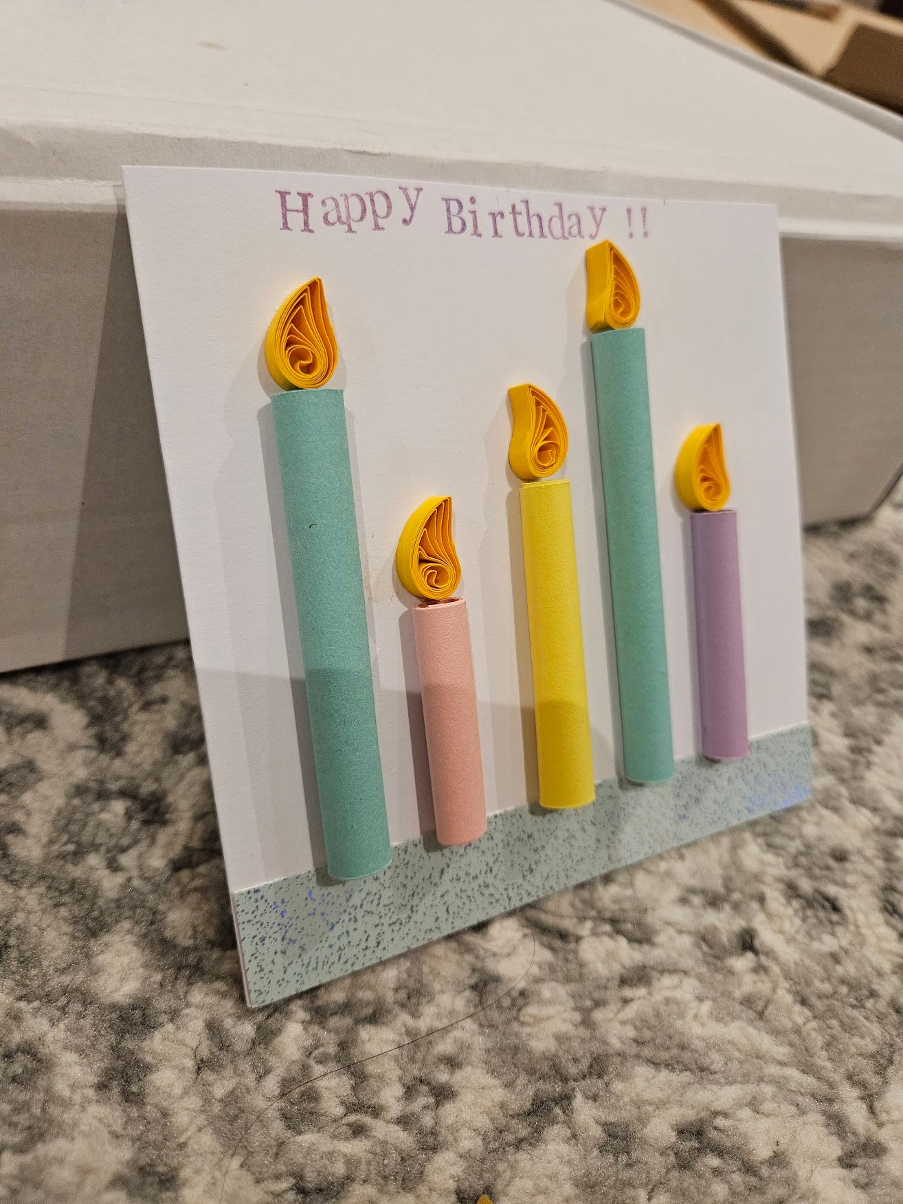 Candle Birthday Cards